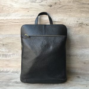 кожаный рюкзак-сумка