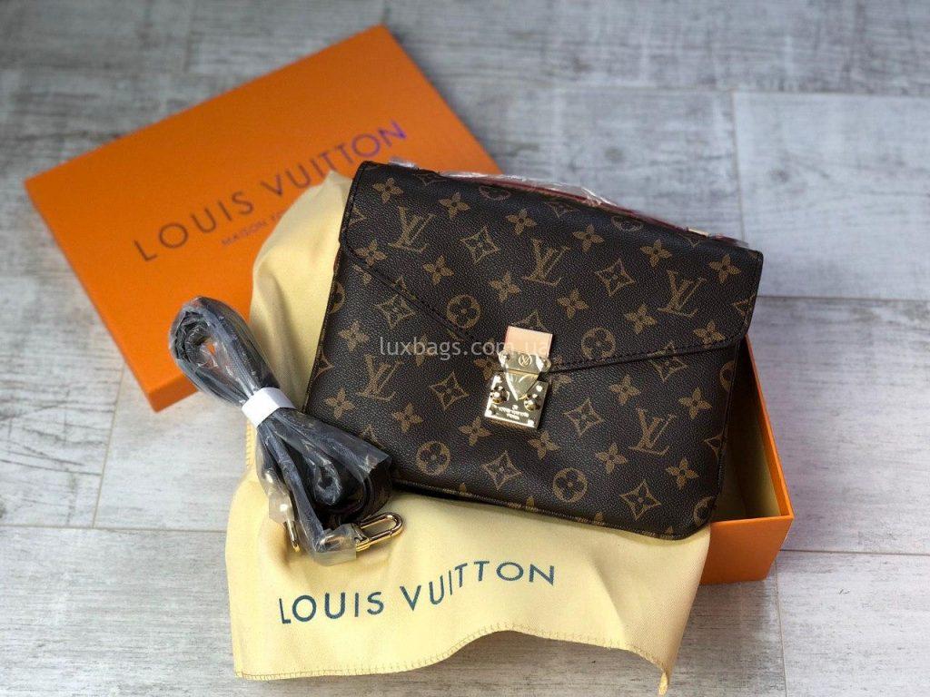 Женская сумка Louis Vuitton Pochette Metis monogram