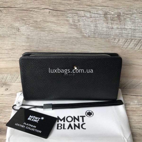 кошелек портмоне черный Mont Blanc