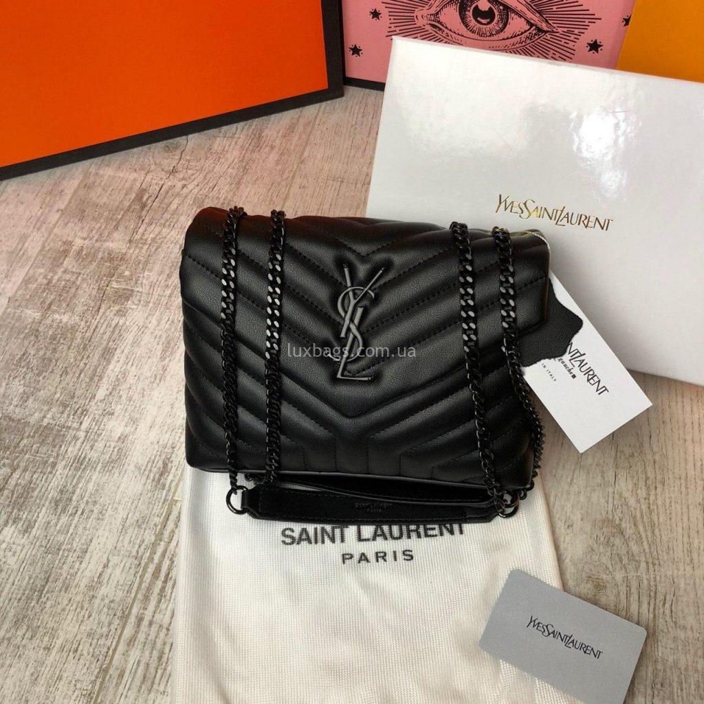 Стильная кожаная сумка Yves Saint Laurent