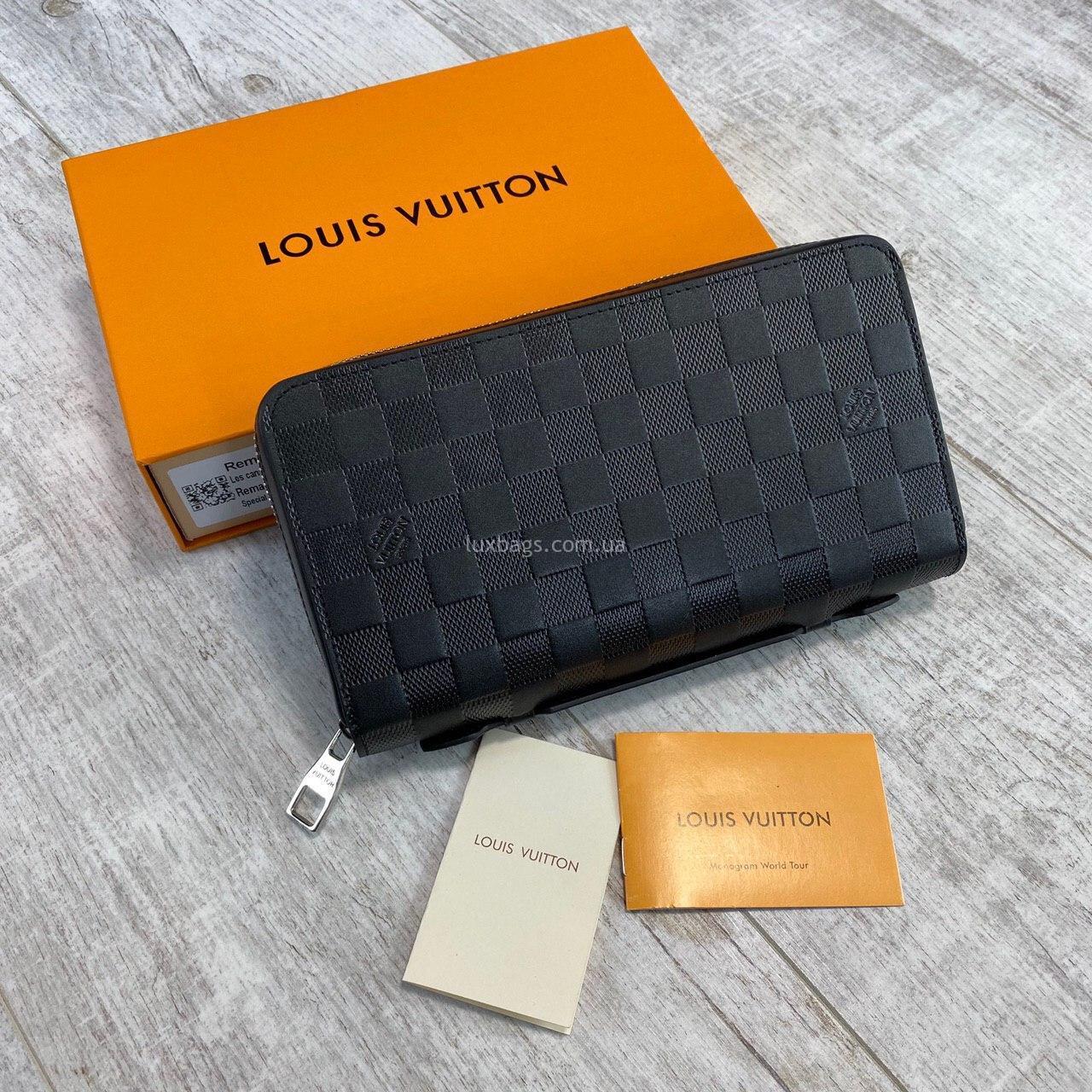 LOUIS VUITTON LOUIS VUITTON Zippy XL Round purse N41590 Damier